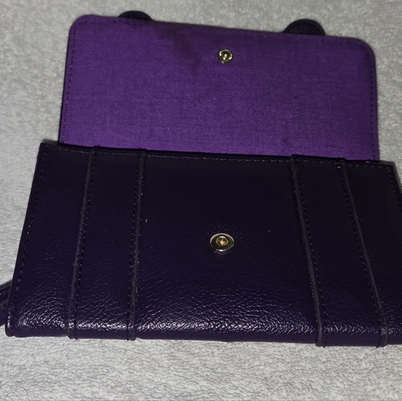 Elegant Purple Patterned Women's Bag - Picture 3 of 7
